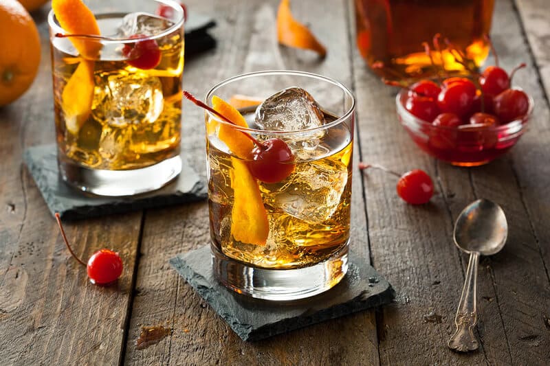 Cocktail Whisky Old Fashioned