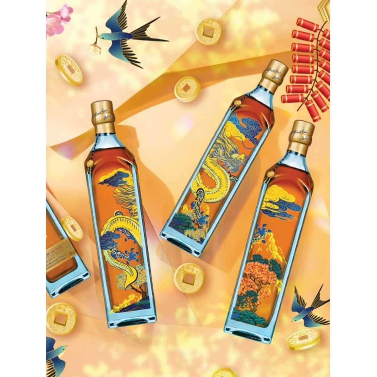 Johnnie Walker Blue – in ấn độc quyền trên chai