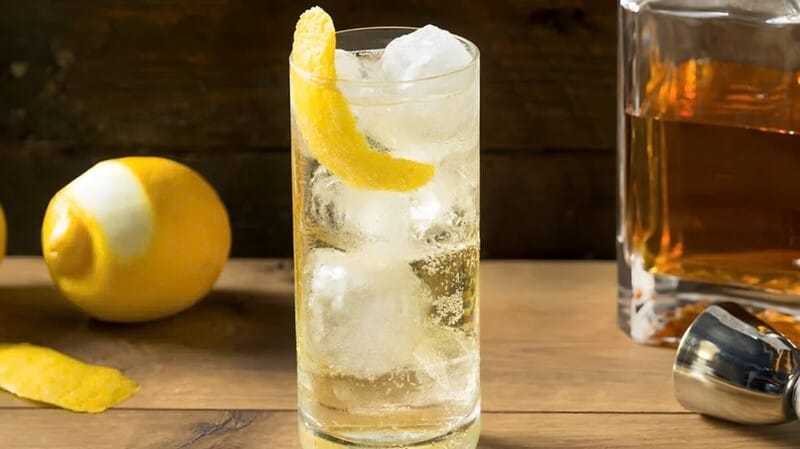 Hướng dẫn cách pha chế Highball Cocktail thơm ngon đơn giản 1 cach pha che highball cocktail