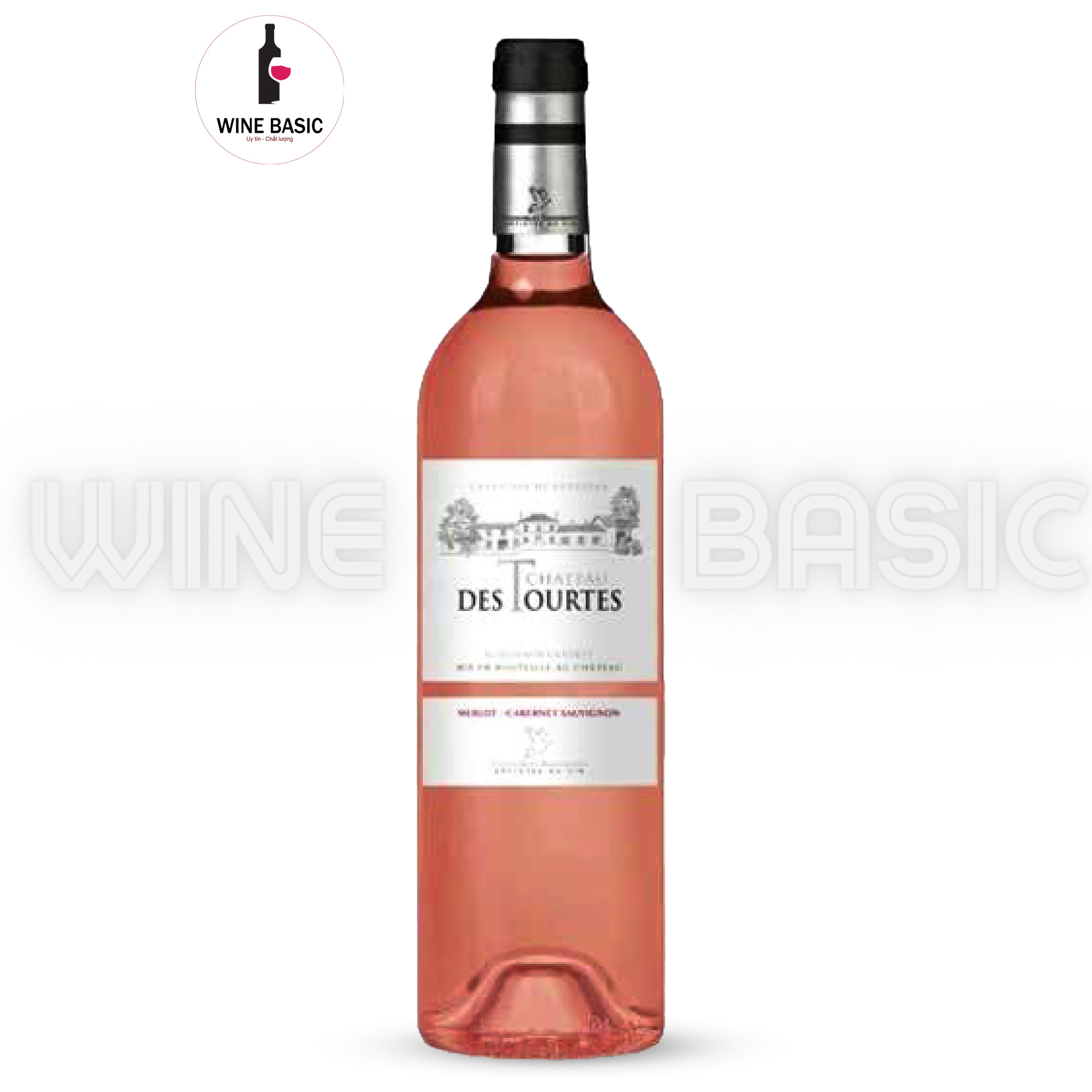 Rượu Vang Chateau Des Tourtes Cuvee Classique Rose