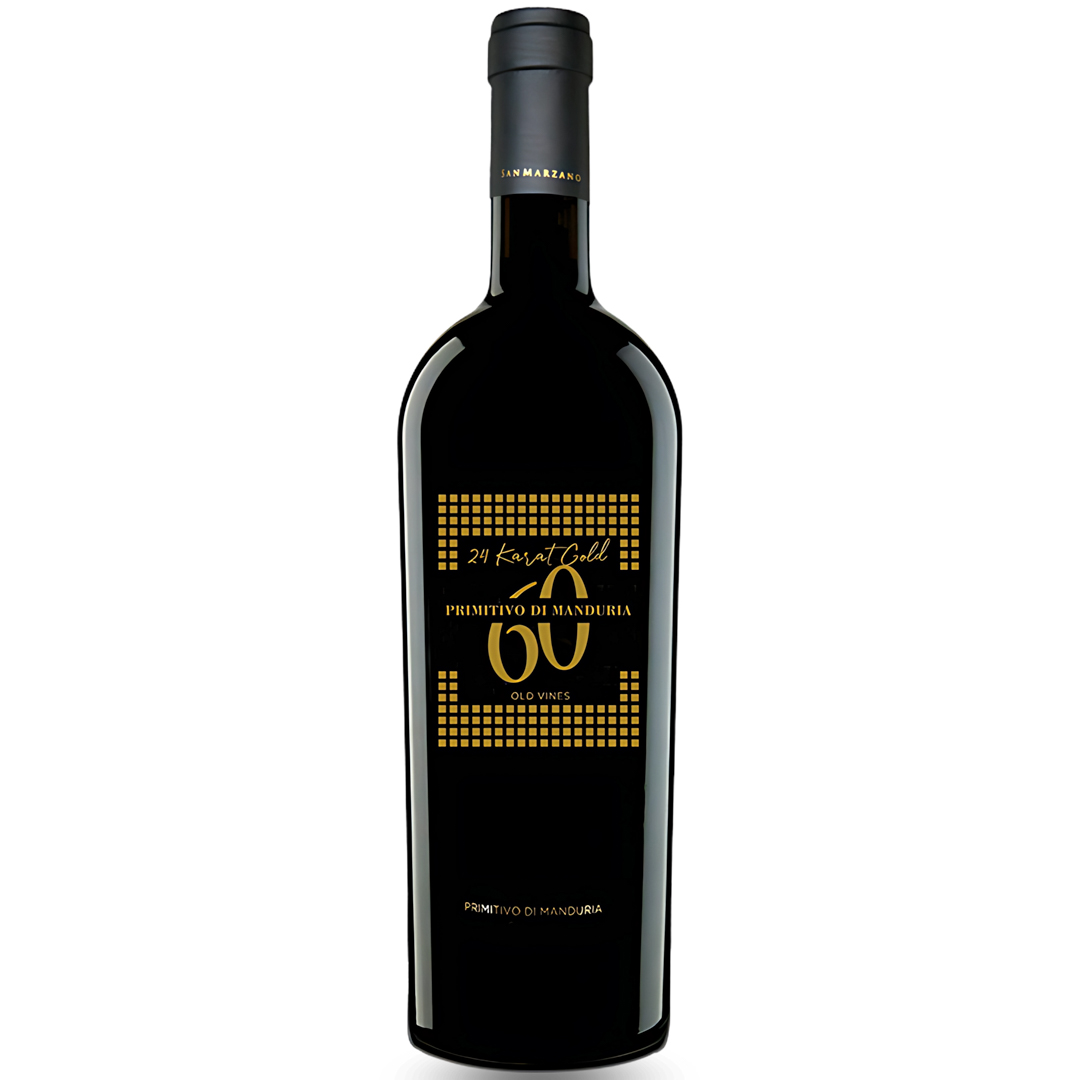 Rượu Vang 60 Sessantanni Limited Edition 24 Karat Gold