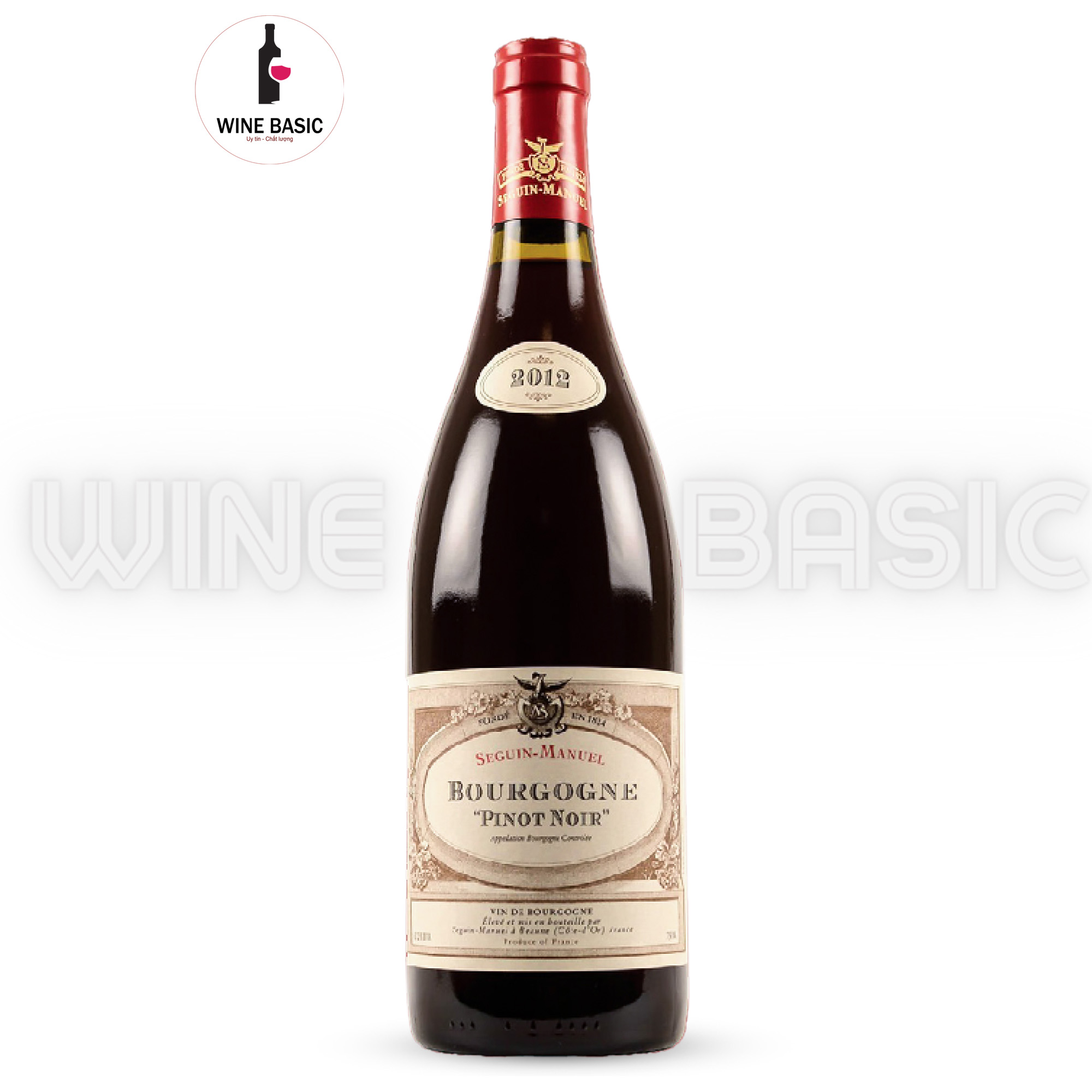 Rượu Vang Bourgogne Pinot Noir Seguin – Manuel