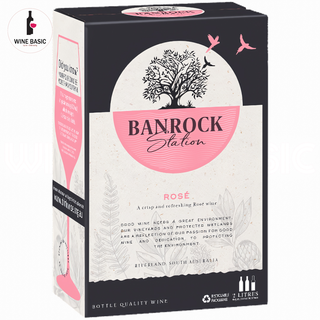 Rượu Vang Bịch Banrock Station Rosé 2L