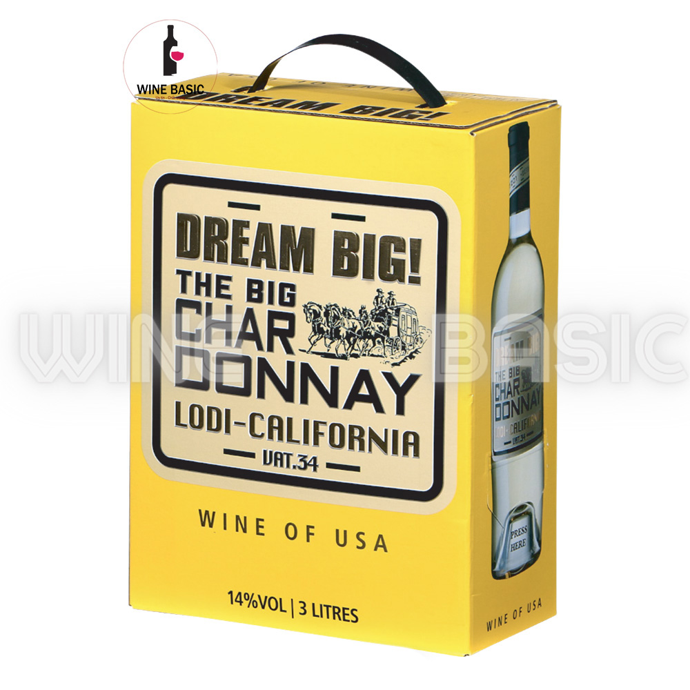 Rượu Vang Bịch Dream Big Chardonnay