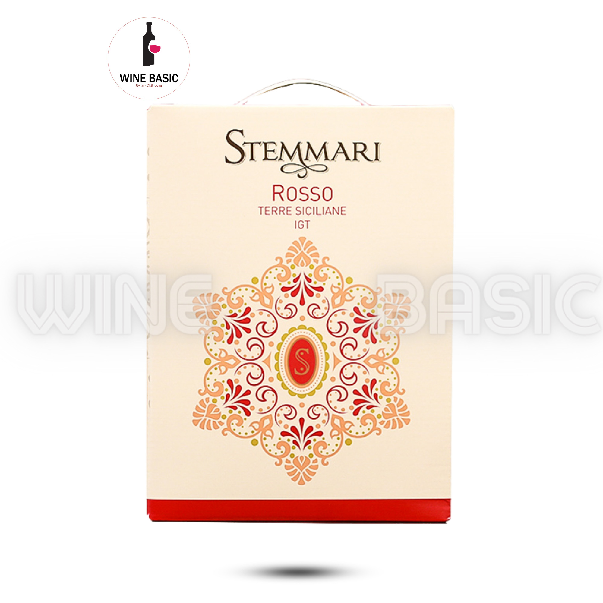 Rượu Vang Bịch Stemmari Rosso 3L