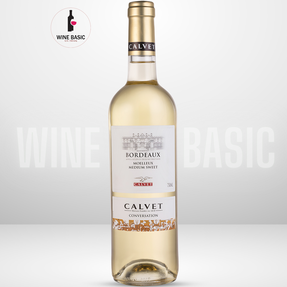 Rượu Vang Calvet Conversation Moelleux Medium Sweet