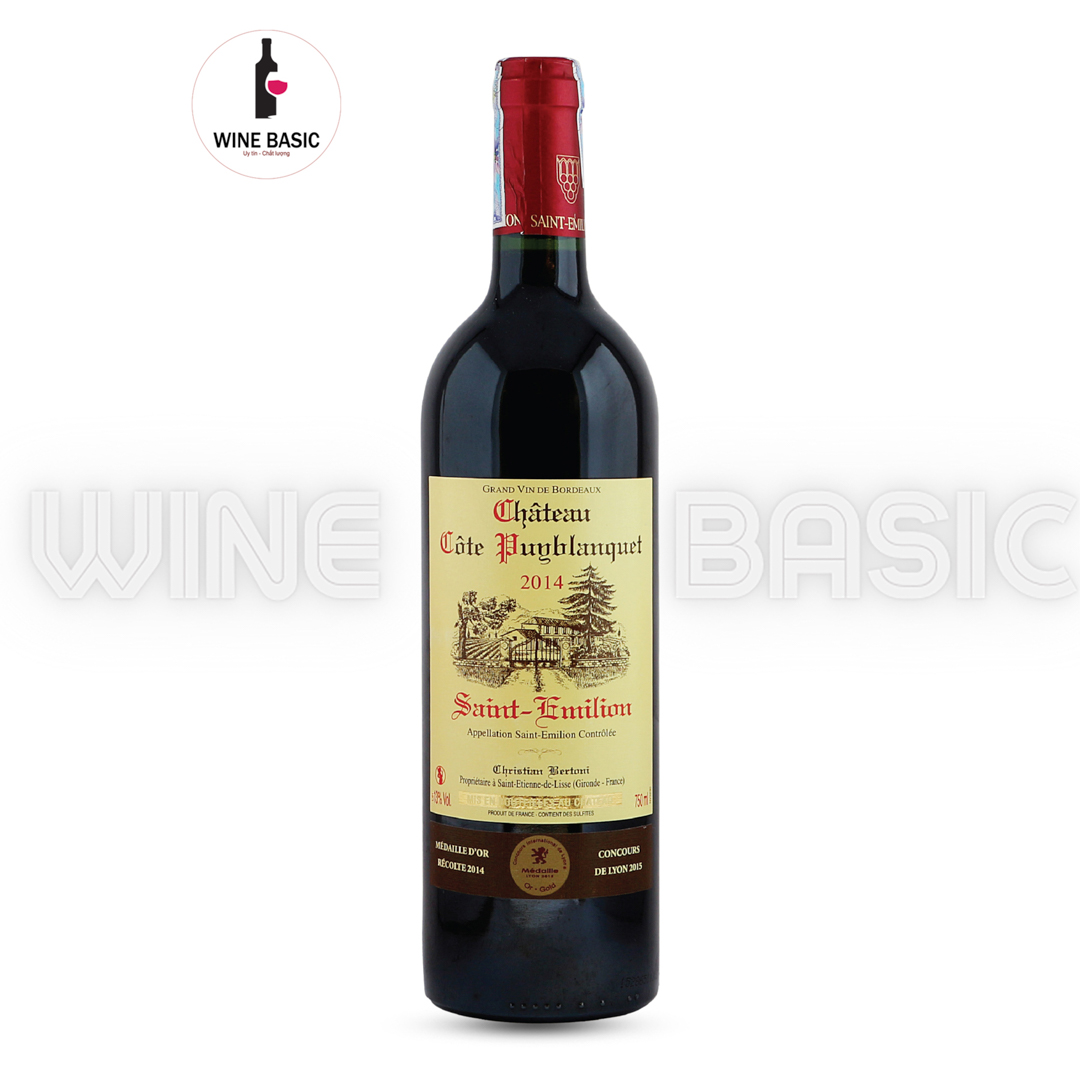 Rượu Vang Château Côte Puyblanquet