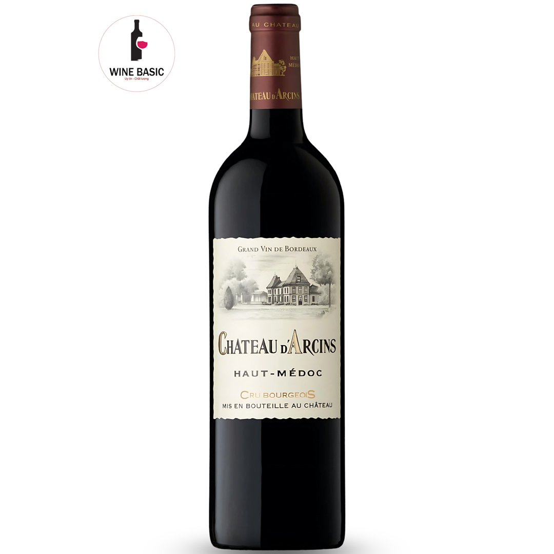 Rượu Vang Chateau d’Arcins Haut-Medoc Cru Bourgeois