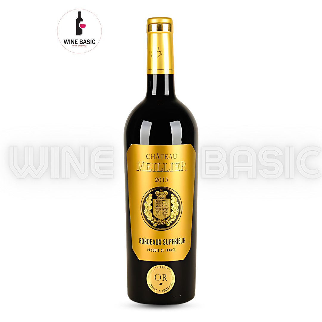 Rượu Vang Chateau Meillier Bordeaux Superieur Rouge