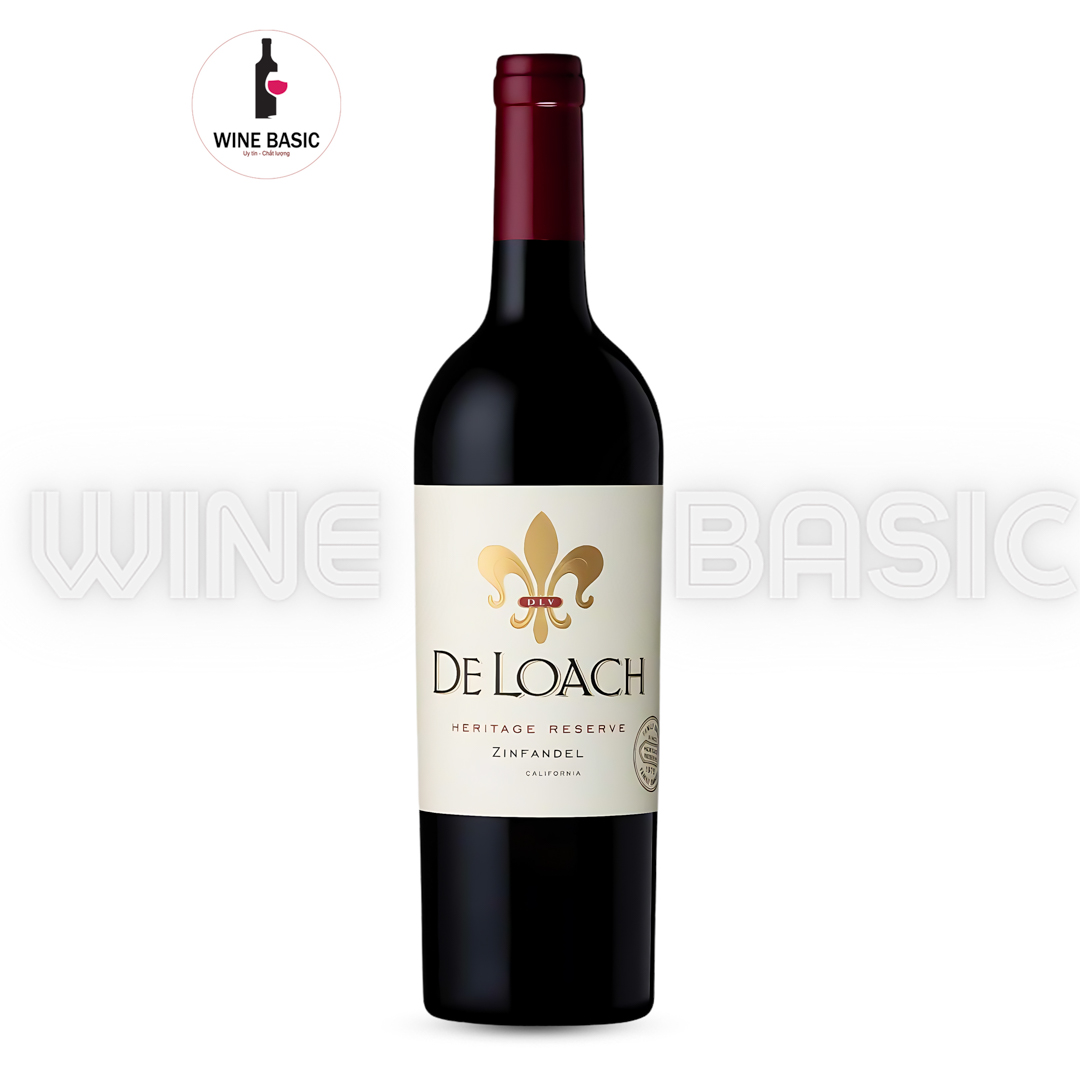 Rượu Vang DeLoach Heritage Reserve Zinfandel