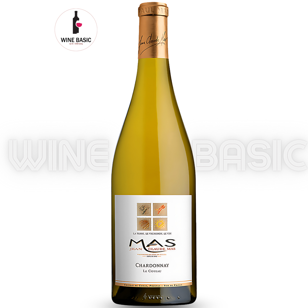 Rượu Vang Jean Claude Mas Chardonnay Les Coteau