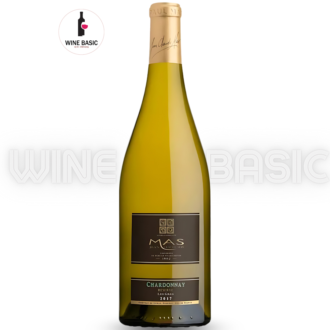 Rượu Vang Jean Claude Mas Chardonnay Reserve Les Gres