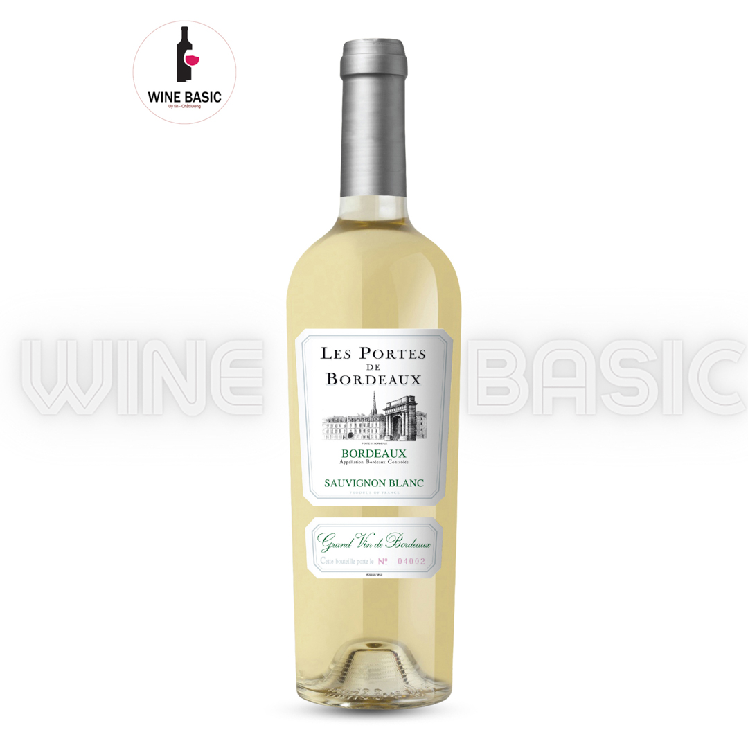 Rượu Vang Les Portes de Bordeaux Sauvignon Blanc 1 Rượu Vang Les Portes de Bordeaux Sauvignon Blanc