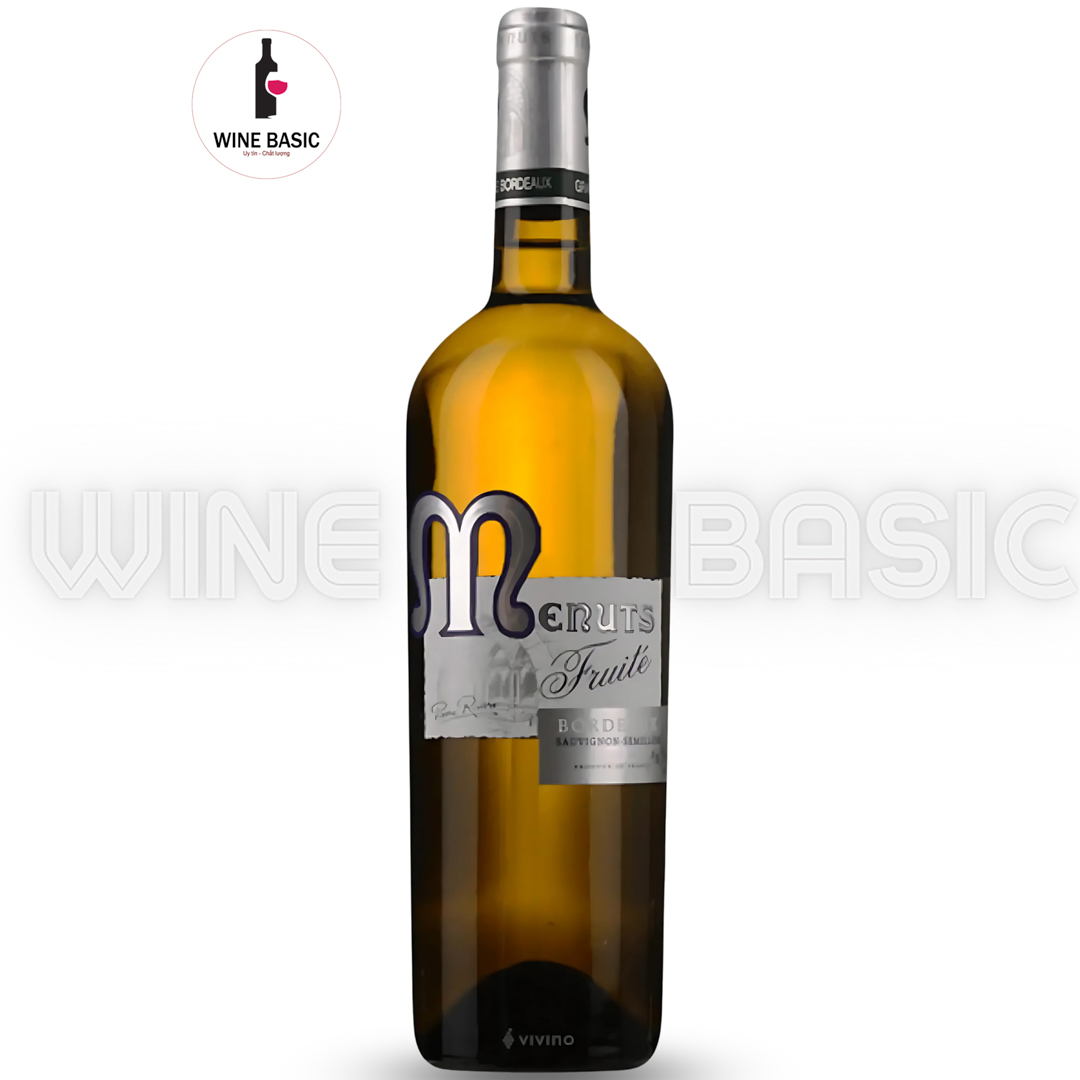 Rượu Vang Menuts Bordeaux Fruite