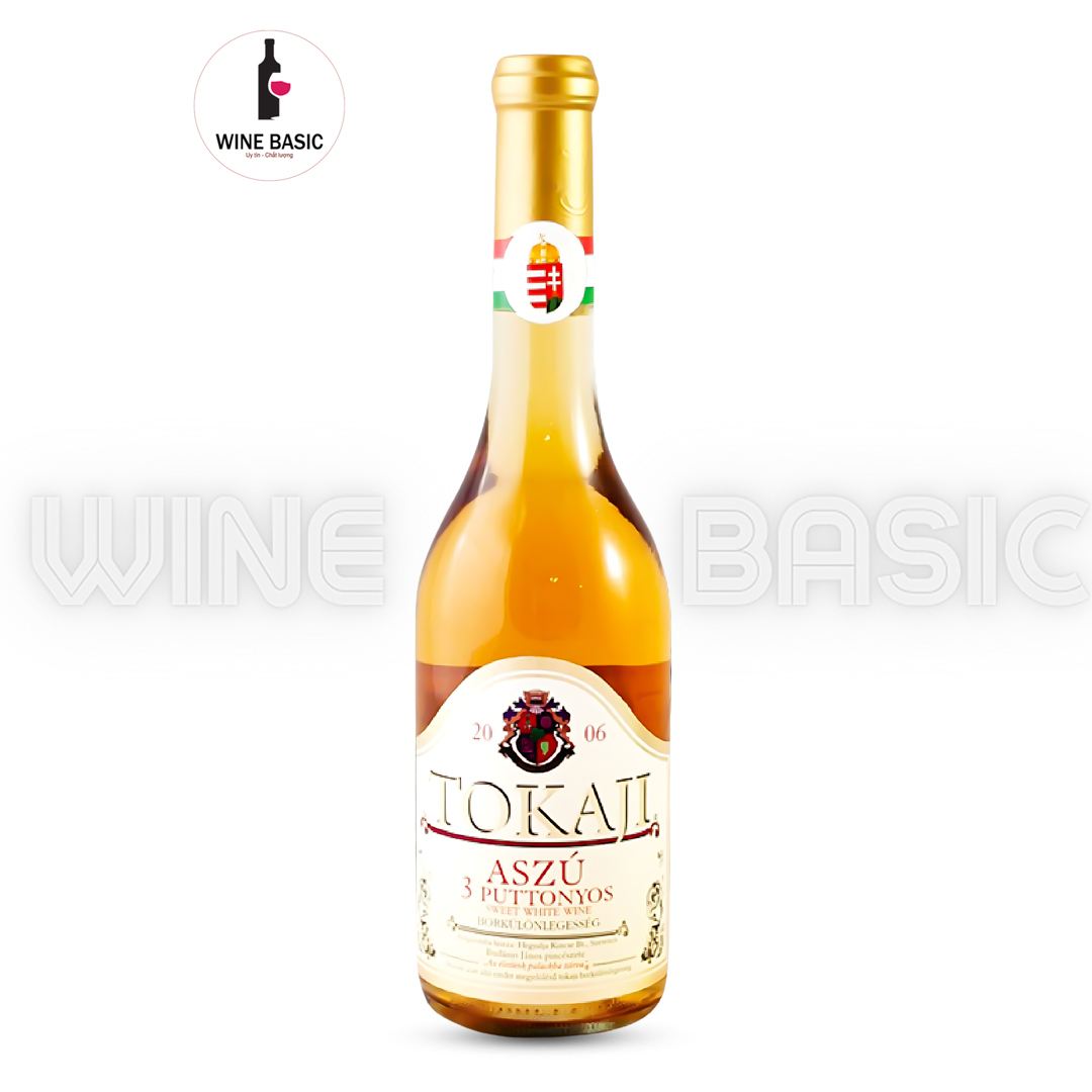 Rượu Vang Ngọt Tokaji Aszú 3 Puttonyos