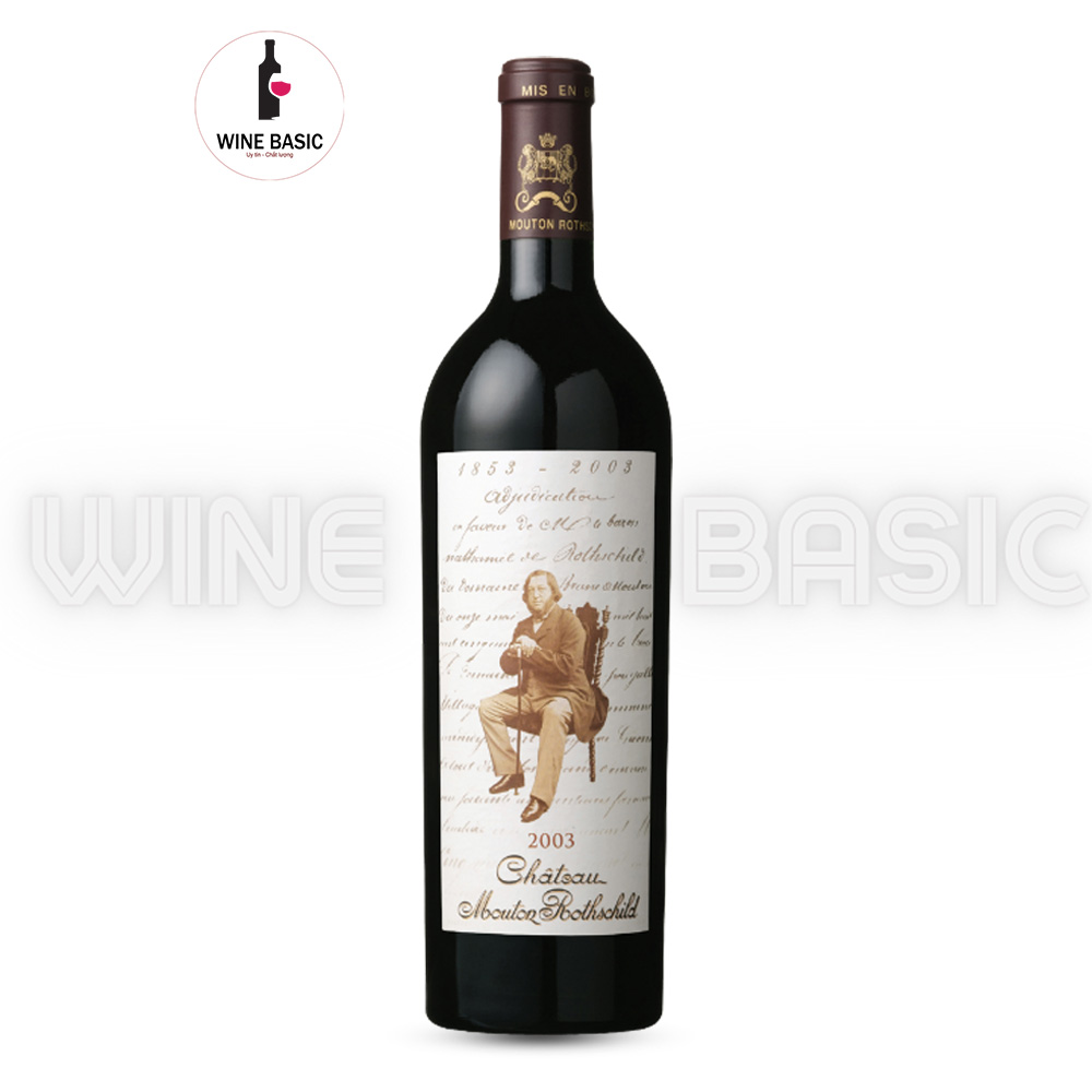 Rượu Vang Pháp Château Mouton Rothschild 2003