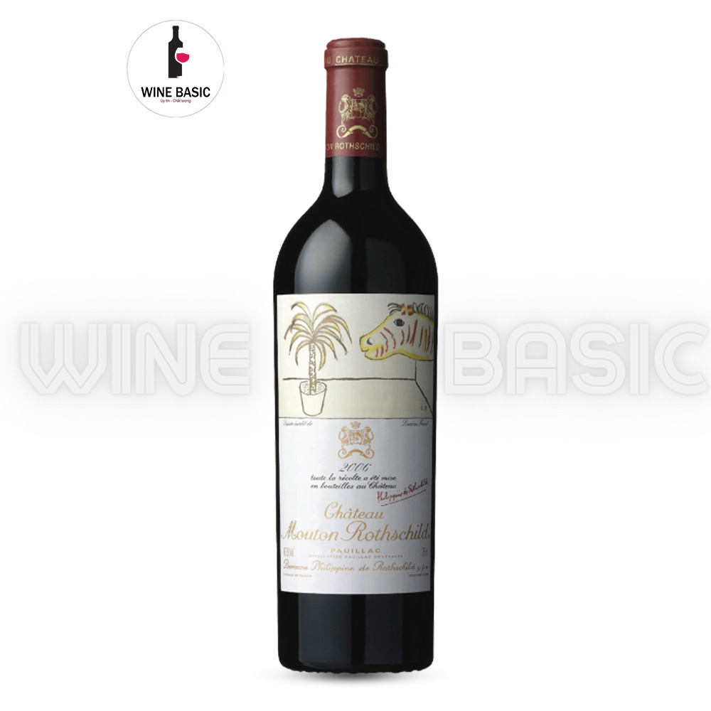 Rượu Vang Pháp Château Mouton Rothschild 2006