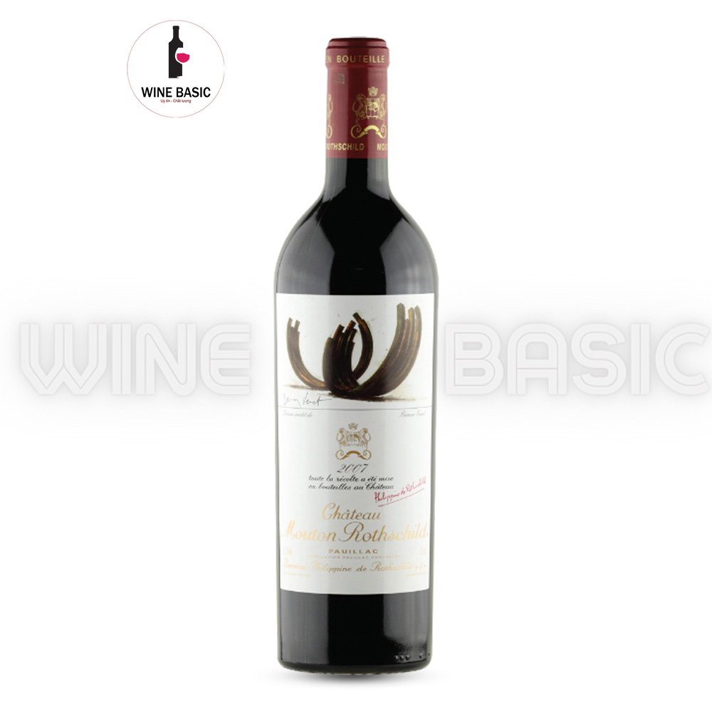 Rượu Vang Pháp Château Mouton Rothschild 2007