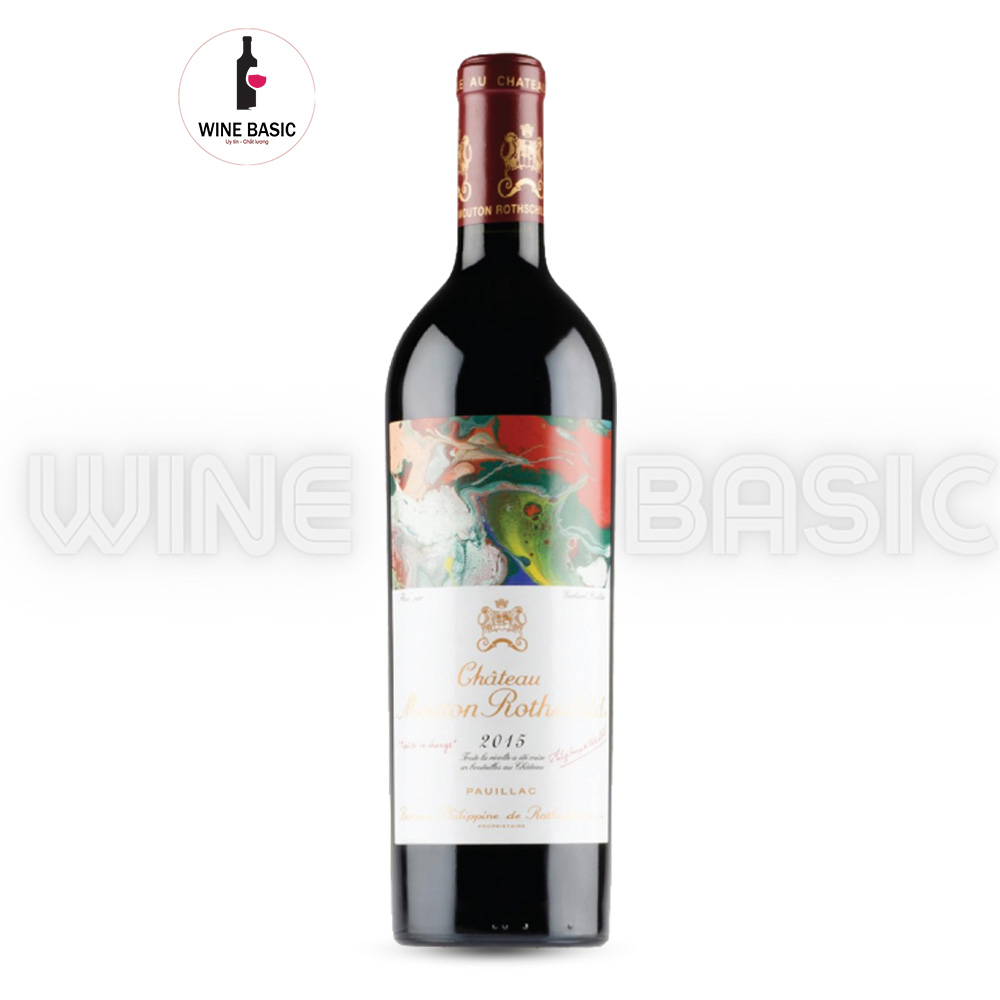 Rượu Vang Pháp Château Mouton Rothschild 2015