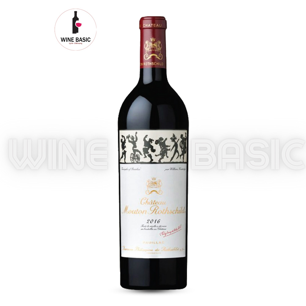 Rượu Vang Pháp Château Mouton Rothschild 2016