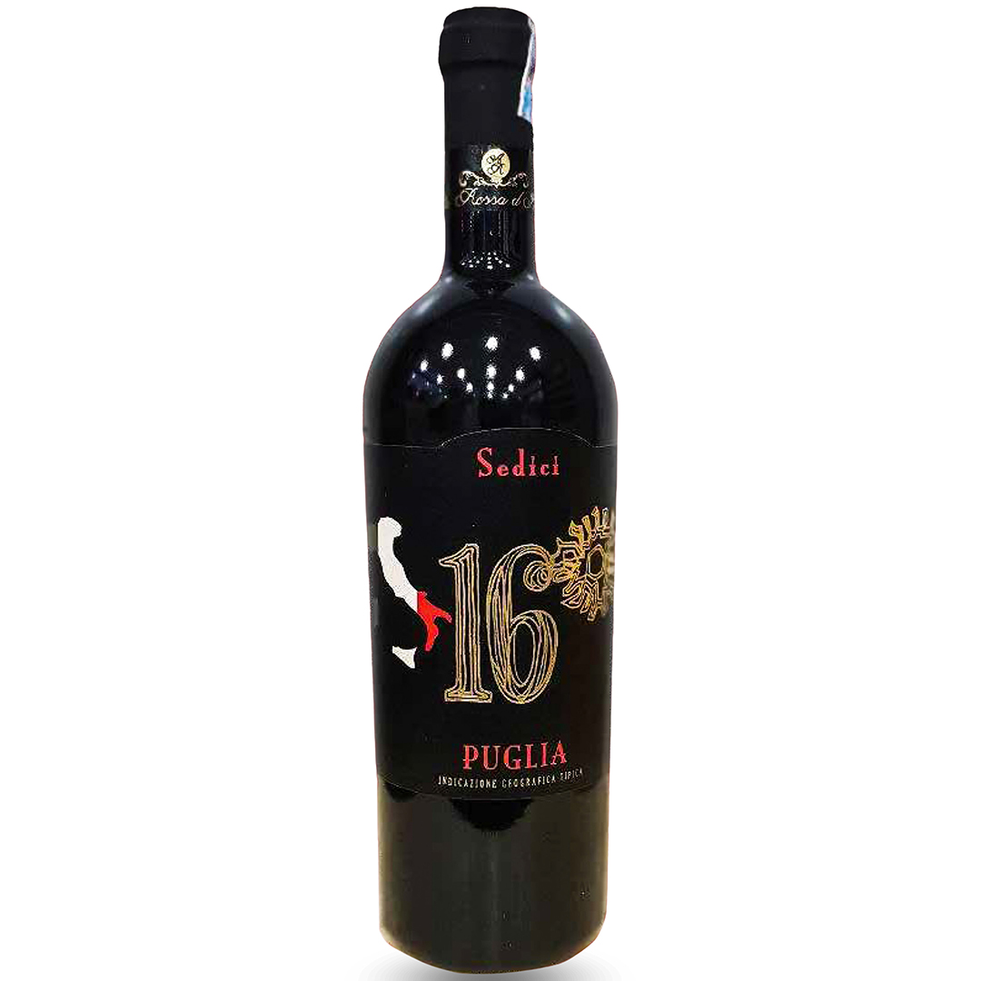 Rượu Vang Sedici 16 Puglia