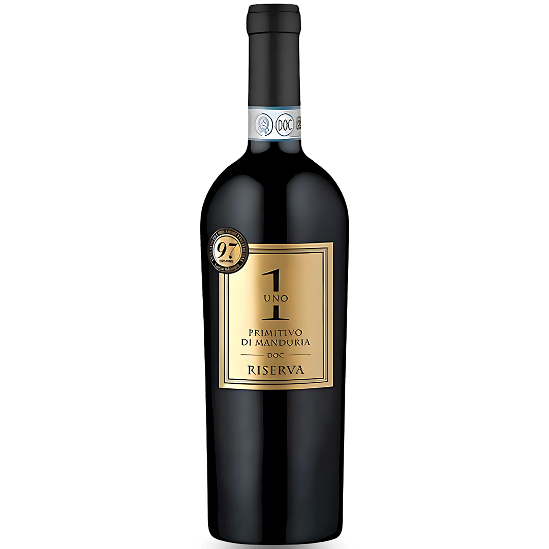 Rượu Vang Uno 1 Primitivo Di Manduria Riserva