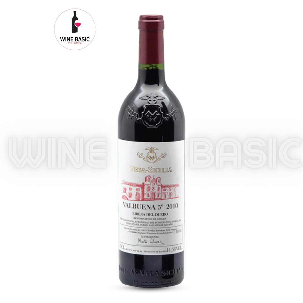 Rượu Vang Vega Sicilia Valbuena 5° 2010