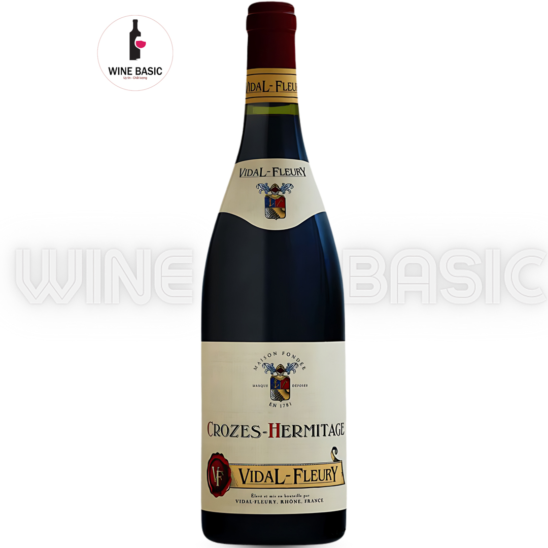 Rượu Vang Vidal-Fleury Crozes-Hermitage