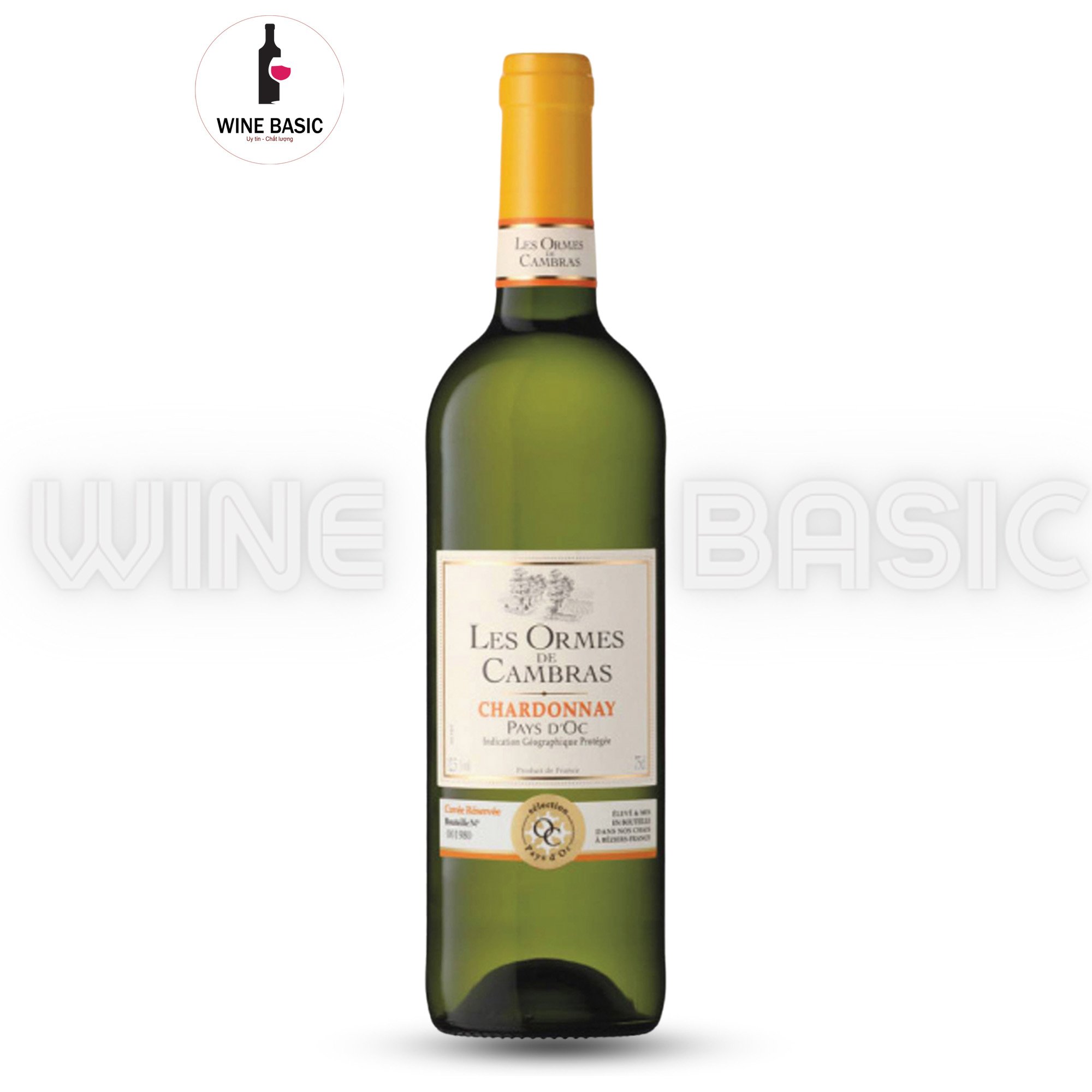 Rượu Vang Les Ormes De Cambras Chardonnay