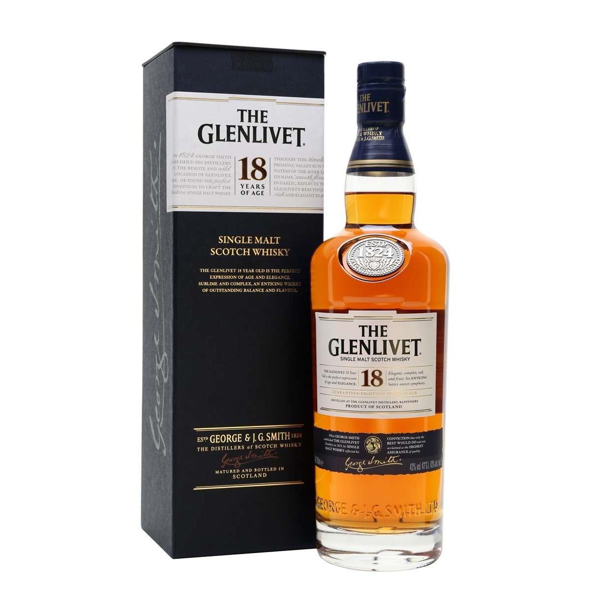 Rượu Glenlivet 18 Năm