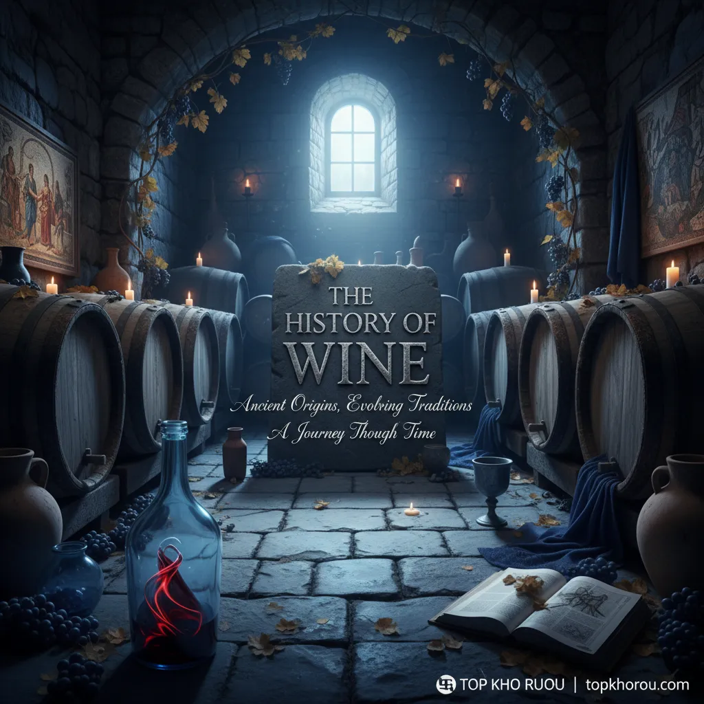 3. Lịch sử rượu vang