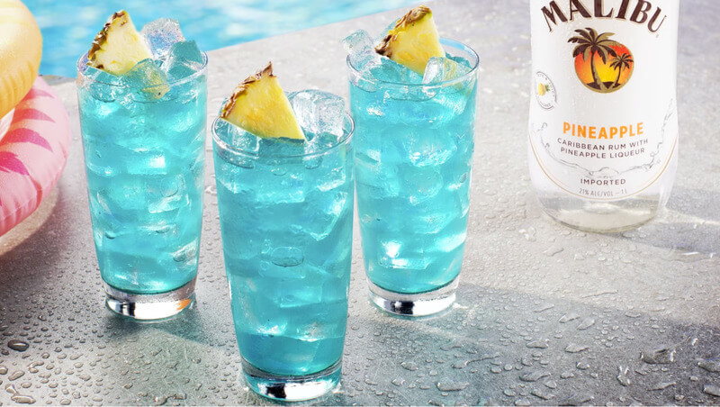 Blue Curacao là rượu gì? Top 5 công thức pha chế Blue Curacao 6 Công thức pha chế Cocktail Blue Hawaiian