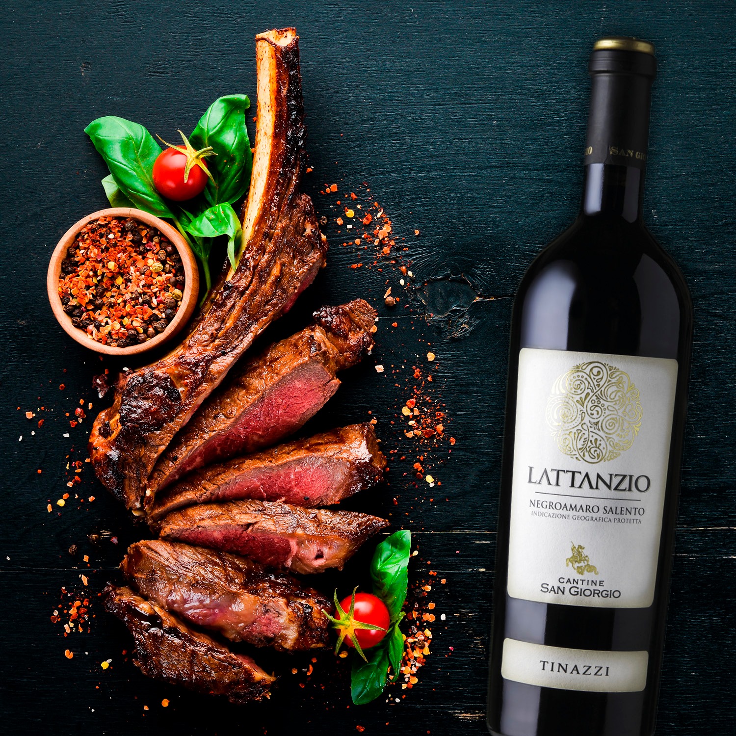 Rượu Vang Lattanzio Negroamaro Salento