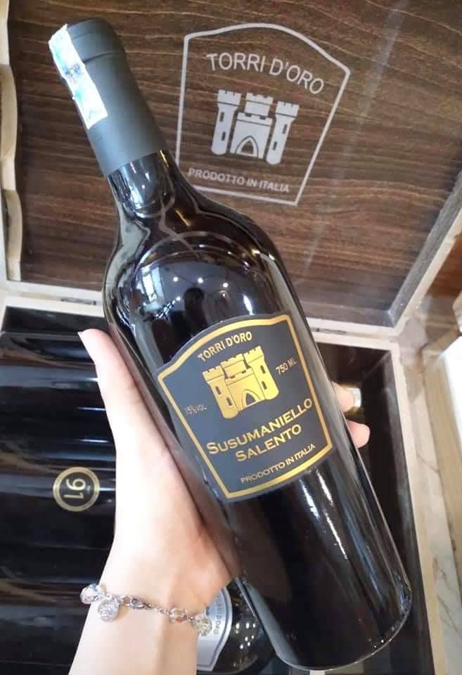 Rượu Vang TORRI D'ORO Susumaniello Salento 1 Rượu Vang TORRI D'ORO Susumaniello Salento