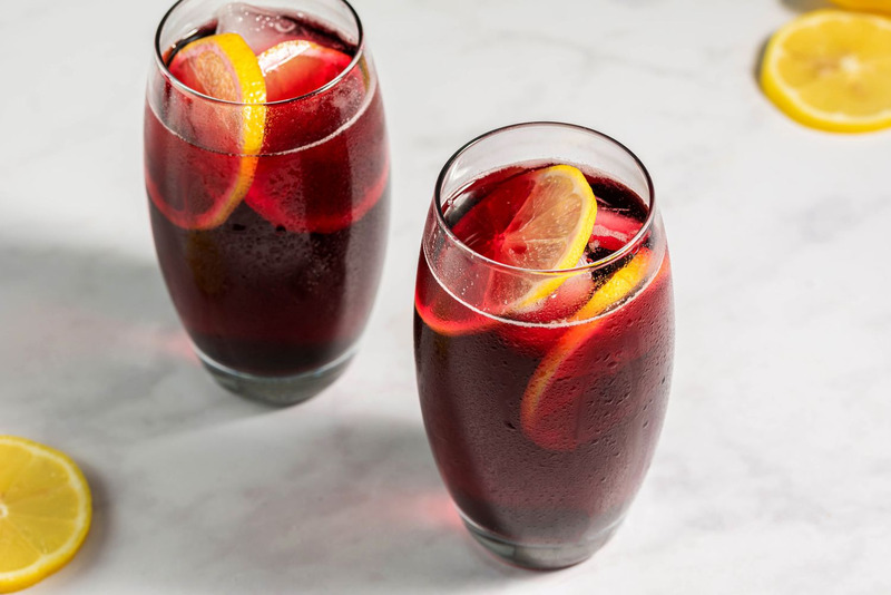 Công thức pha chế Red Wine Spritzer