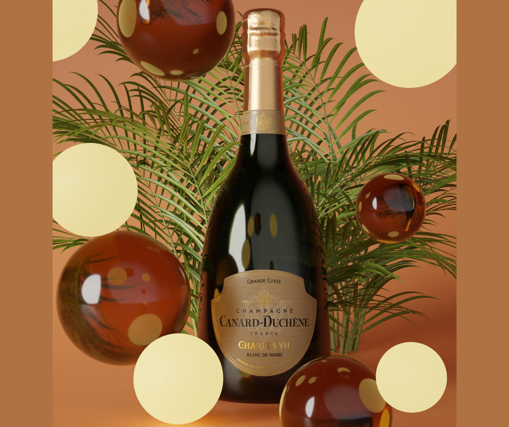 Rượu Champagne Canard-Duchene Charles VII Blanc De Noirs