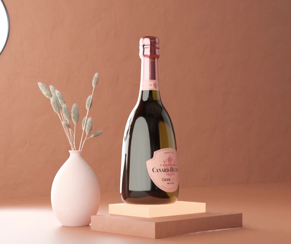 Rượu Champagne Canard-Duchene Charles VII Rose