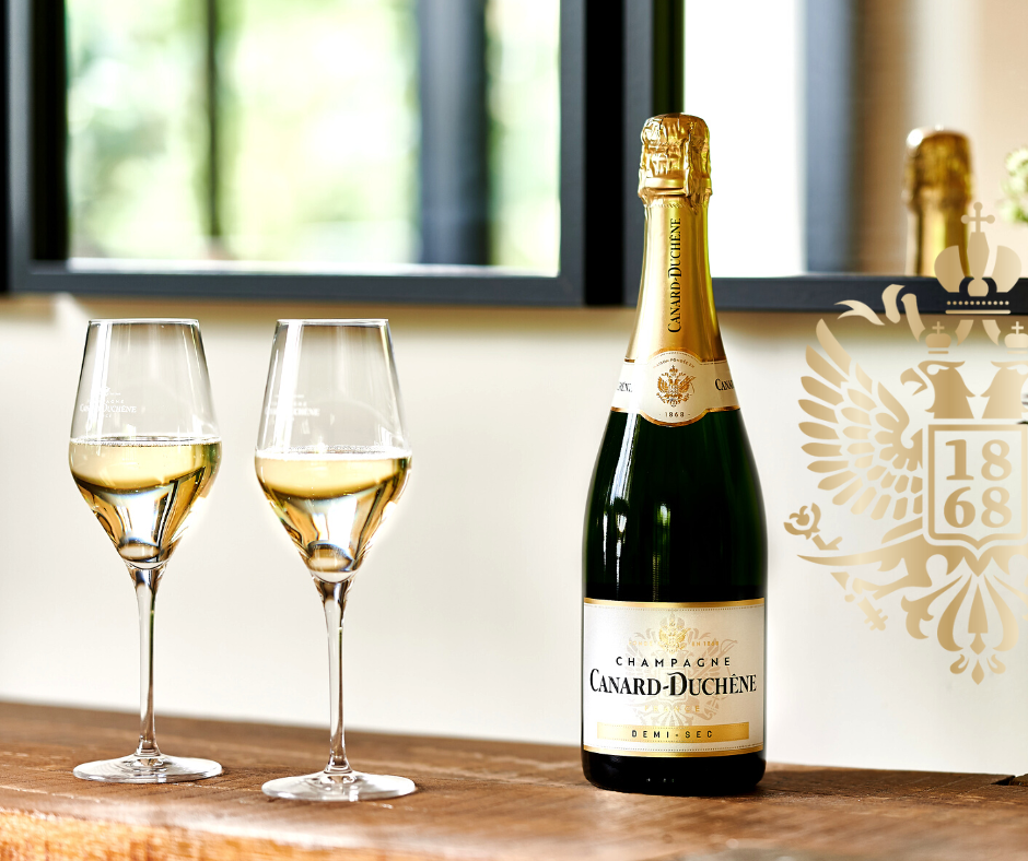 Rượu Champagne Canard-Duchene Demi-Sec