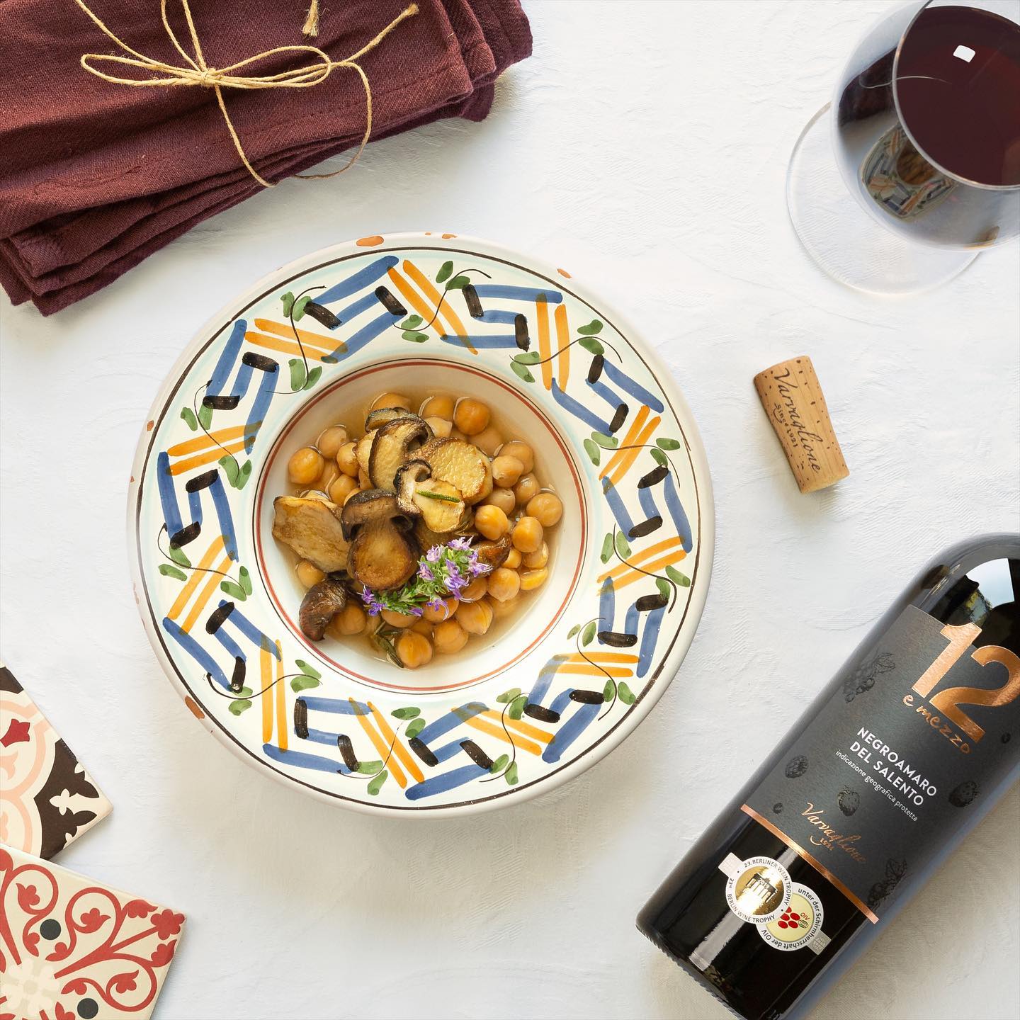 Rượu Vang 12 E Mezzo Negroamaro