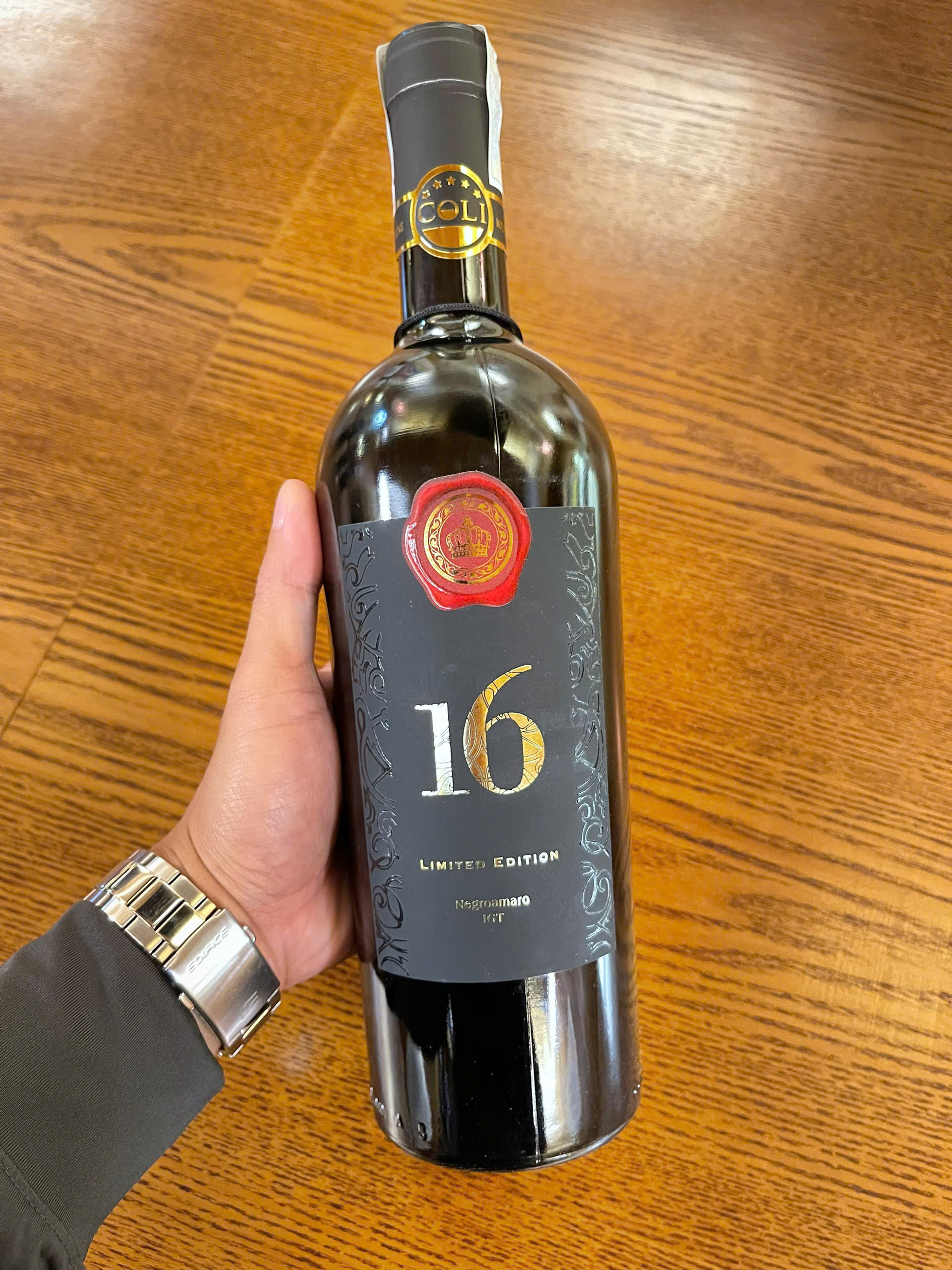 Rượu Vang 16 Limited Edition Negroamaro IGP 4 Rượu Vang 16 Limited Edition Negroamaro IGP