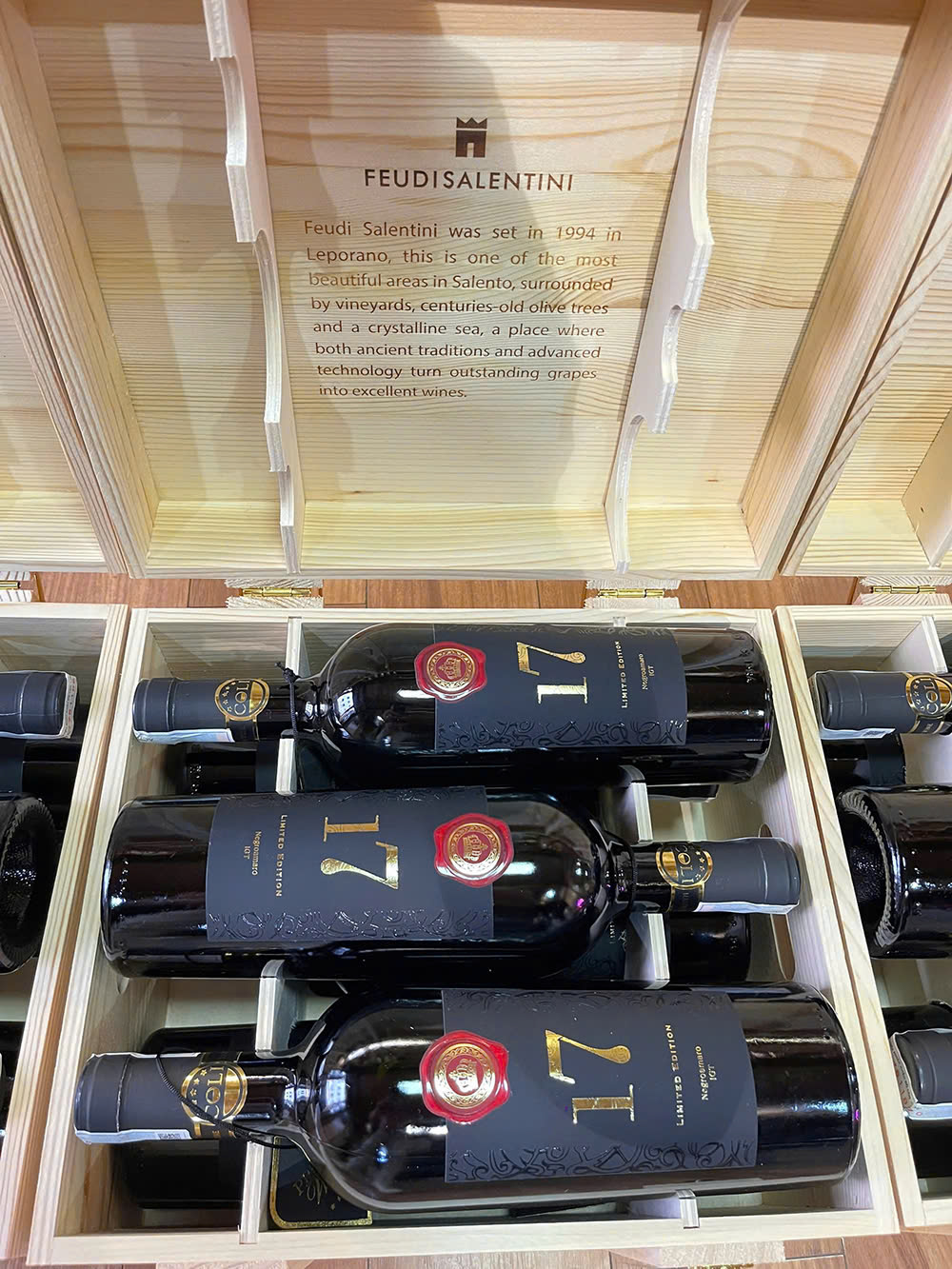 Rượu Vang 17 Limited Edition Negroamaro IGP