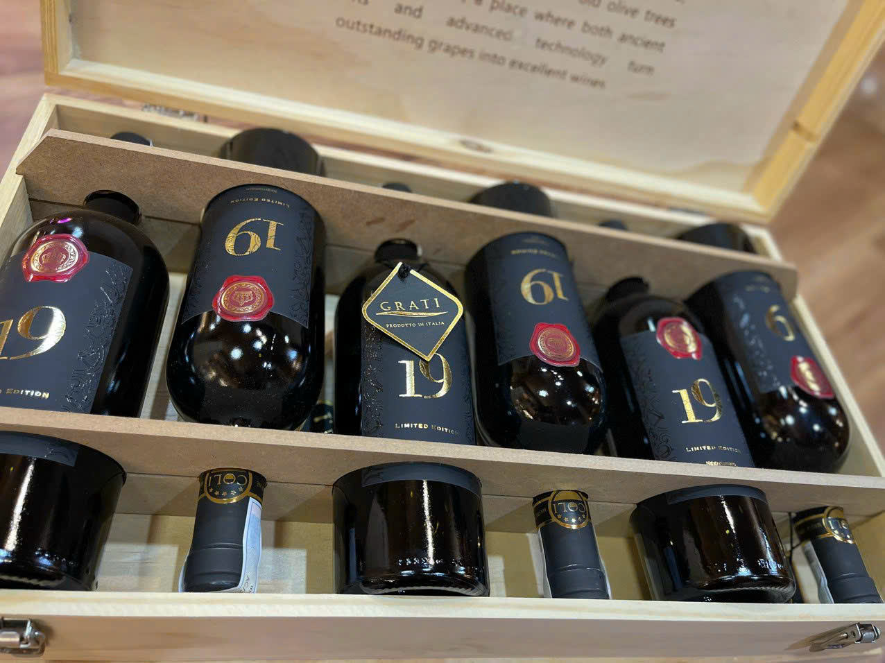 Rượu Vang 19 Limited Edition Negroamaro IGP 3 Rượu Vang 19 Limited Edition Negroamaro IGP