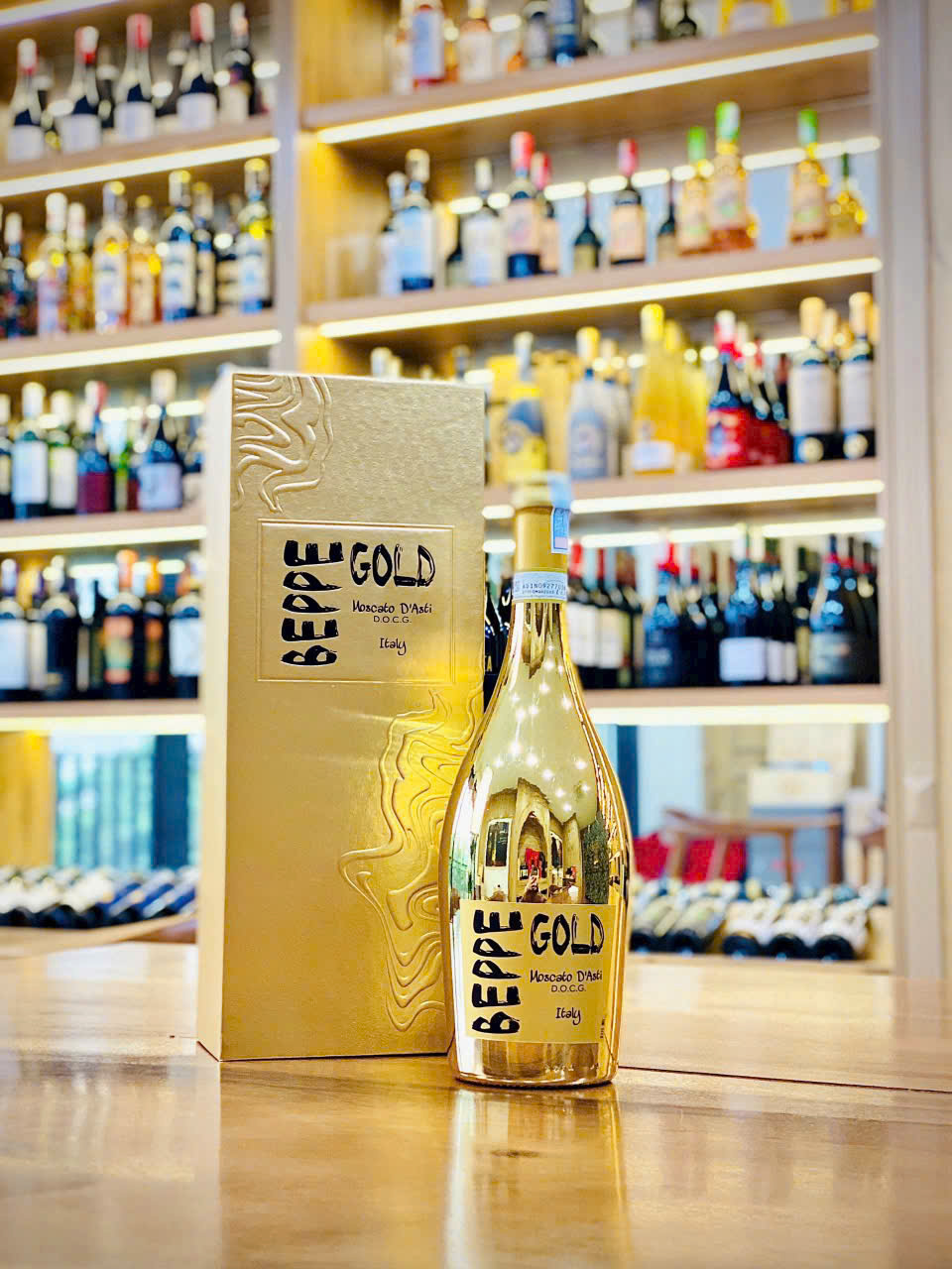 Rượu Vang Beppe Gold Moscato d'Asti DOCG