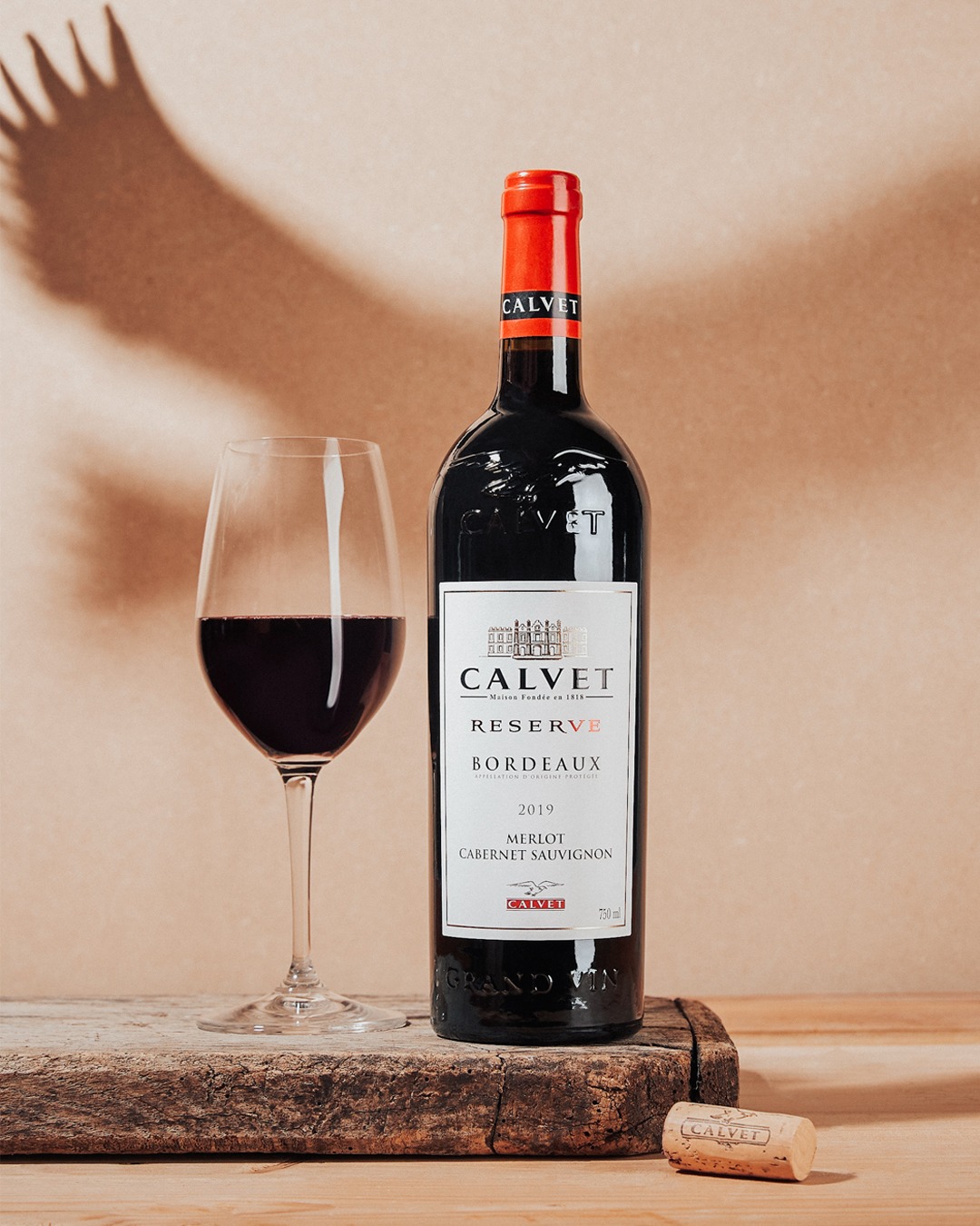 Rượu Vang Calvet Reserve Merlot Cabernet 1 Rượu Vang Calvet Reserve Merlot Cabernet
