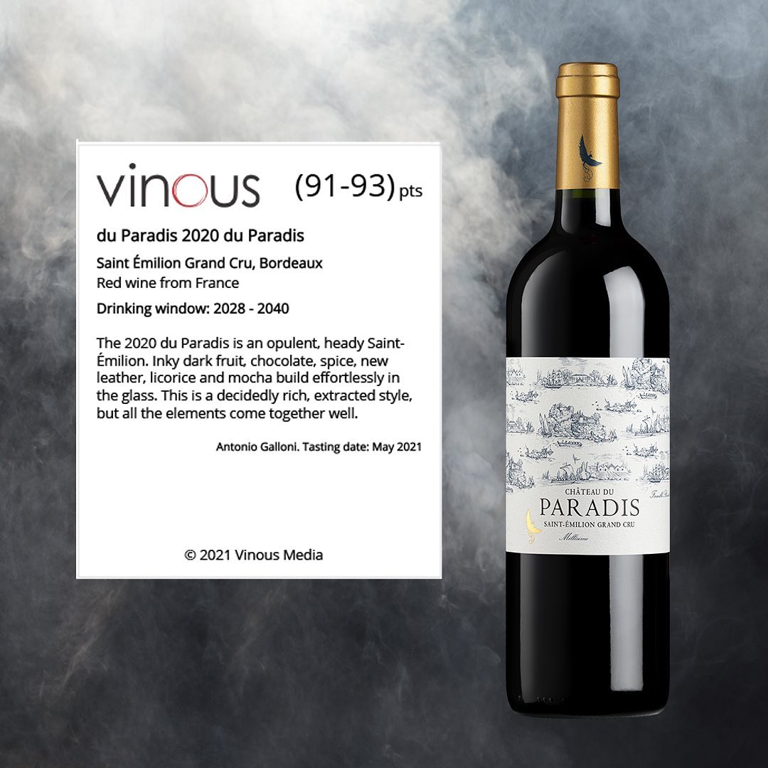 Rượu Vang Chateau Du Paradis