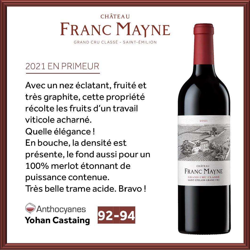 Rượu Vang Château Franc Mayne