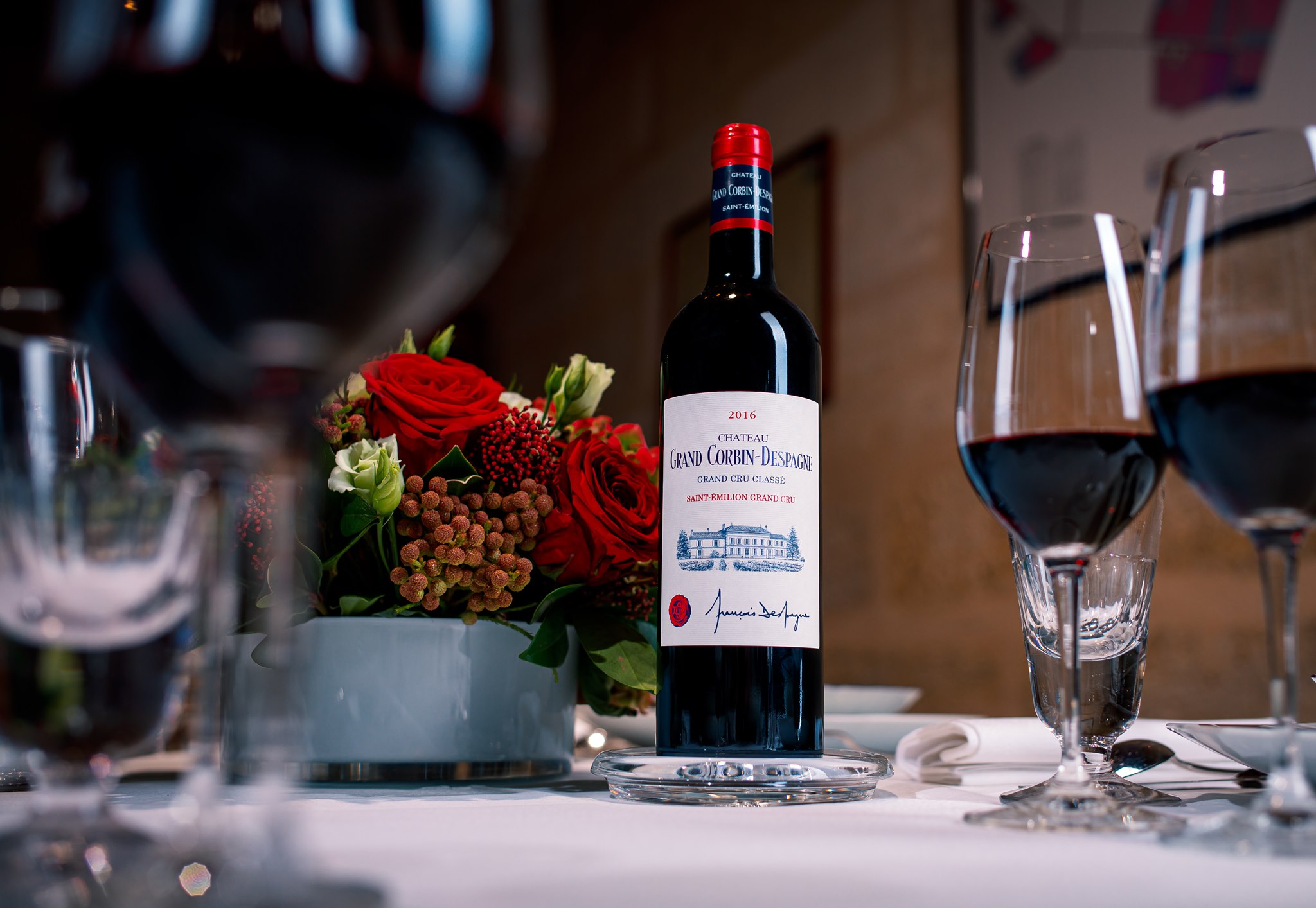 Rượu Vang Château Grand Corbin-Despagne