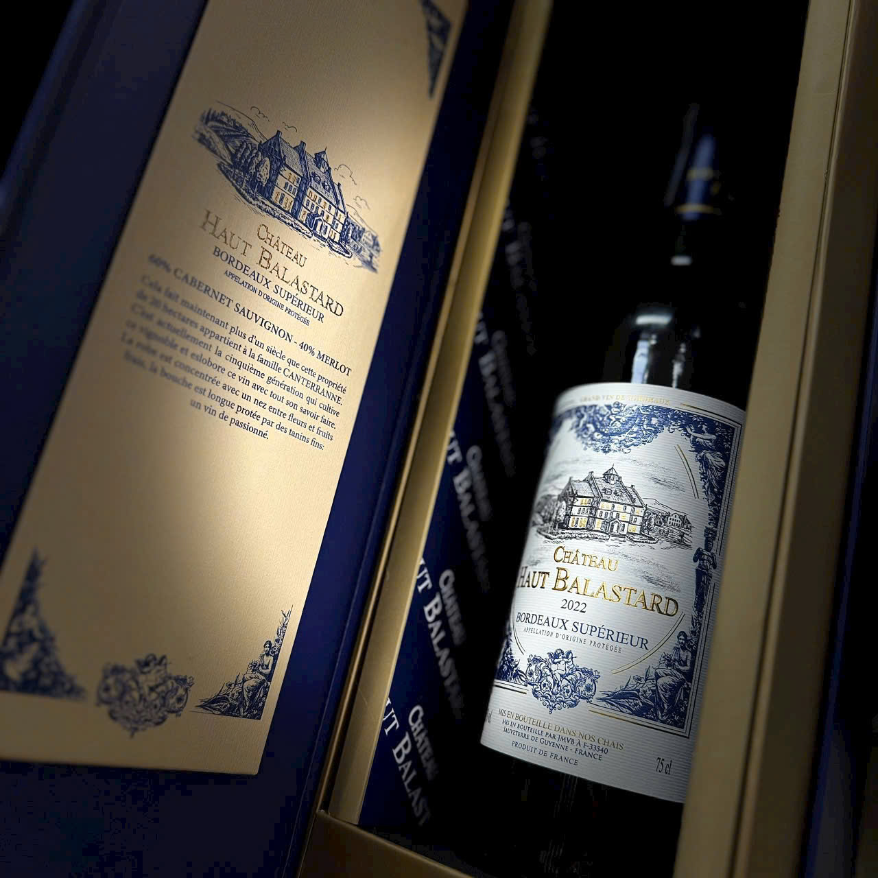 Rượu Vang Château Haut Balastard 1 Rượu Vang Château Haut Balastard 2022