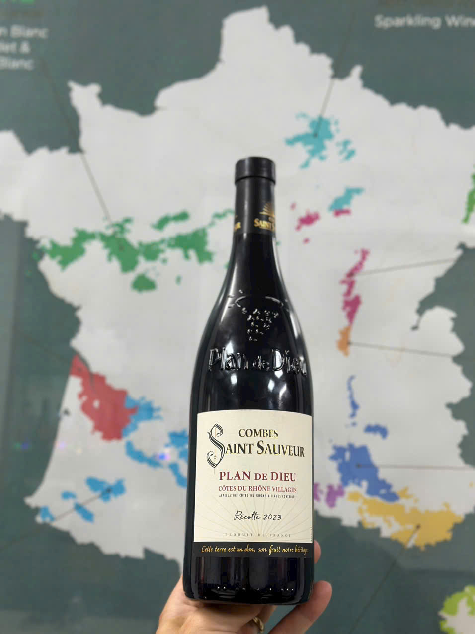 Rượu Vang Combes Saint Sauveur Plan De Dieu