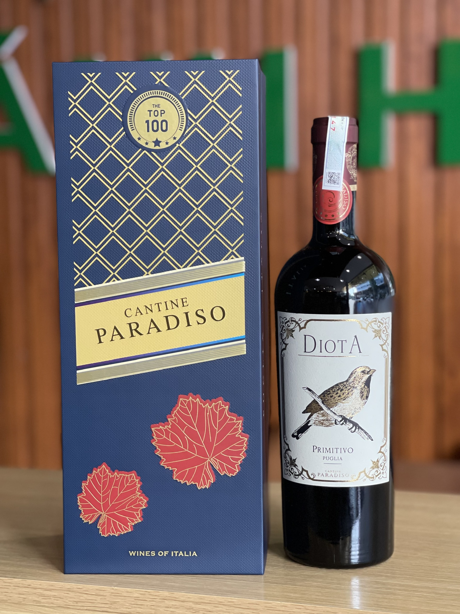 Rượu Vang Diota Primitivo